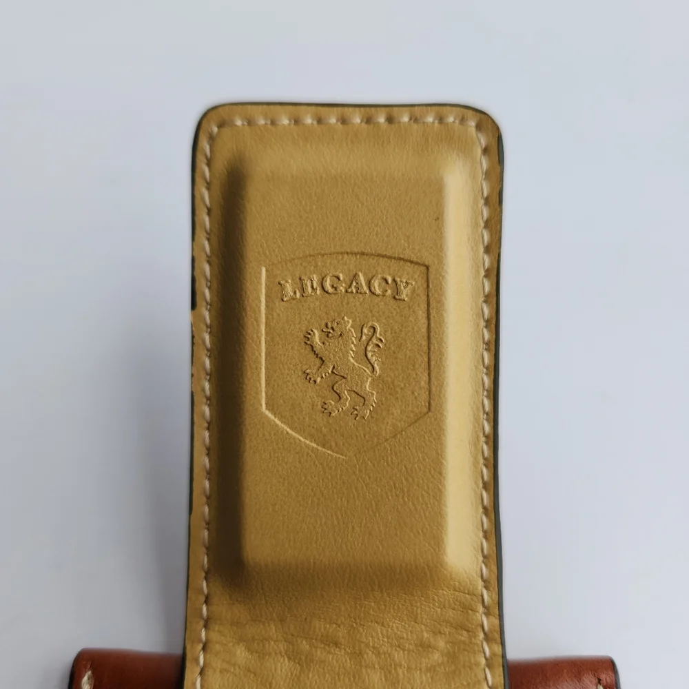 Legacy Brown Leather Money Clip Wallet Green Bay Packers / University Of Georgia